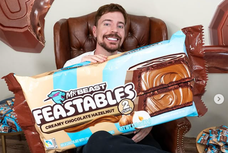 3 Brand Strategy Examples from MrBeast Feastables