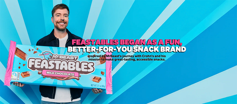 3 Brand Strategy Examples from MrBeast Feastables